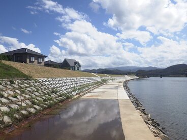 蒲生川河川改修工事（１工区）